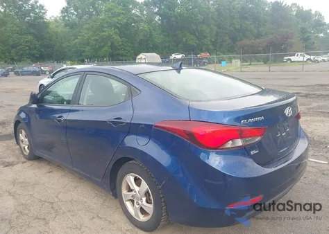 2015 Hyundai Elantra Se из США, поврежденный, VIN 5NPDH4AE2FH575899